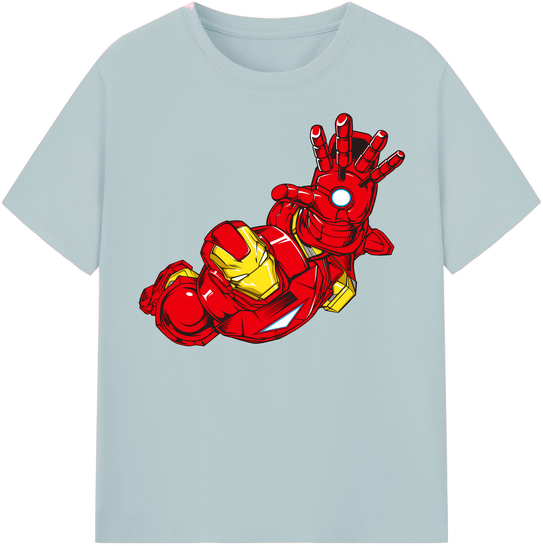 （画像用） アベンジャーズ The Avengers 綿100％半袖Tシャツ（フロントプリント）